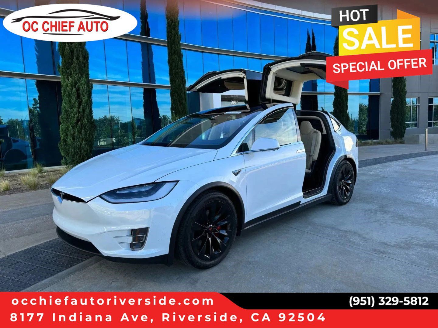 Used 2017 Tesla Model X P100D AWD/4WD image 1