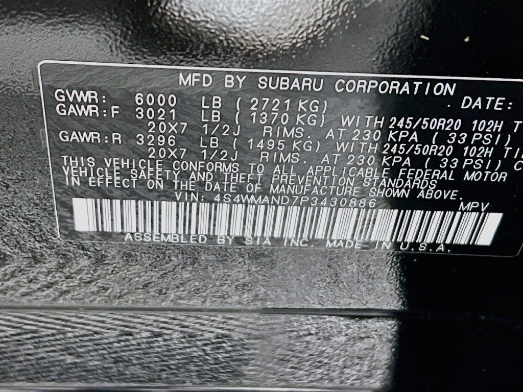Used 2023 Subaru Ascent Limited AWD/4WD image 29