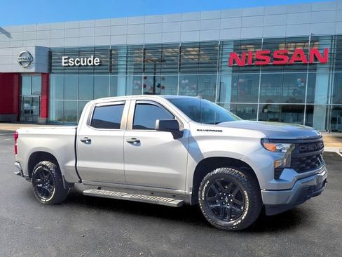 Used 2024 Chevrolet Silverado 1500 Custom w/ LPO, Dark Essentials Package AWD/4WD image 1