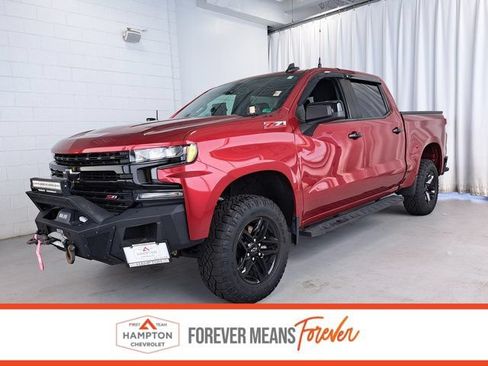 Used 2021 Chevrolet Silverado 1500 LT Trail Boss w/ LPO, Dark Essentials Package AWD/4WD image 1