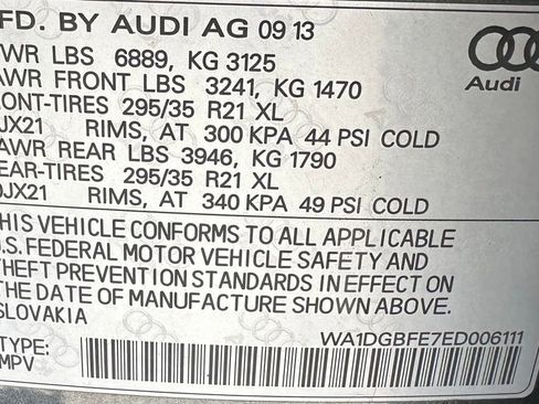 Used 2014 Audi Q7 3.0T S line Prestige w/ Technology Package AWD/4WD image 40