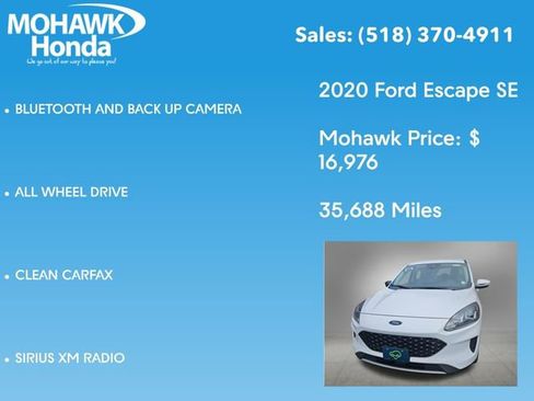 Used 2020 Ford Escape SE image 7