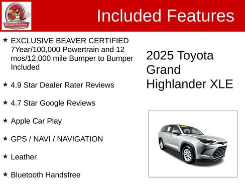 Used 2025 Toyota Grand Highlander FWD image 4