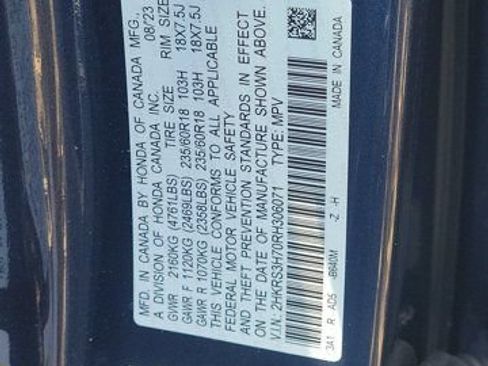 Certified 2024 Honda CR-V EX-L image 35