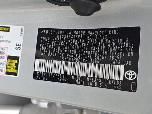 Used 2024 Toyota Corolla LE image 36