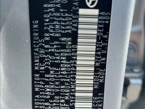 Used 2026 Toyota Corolla SE FWD image 24