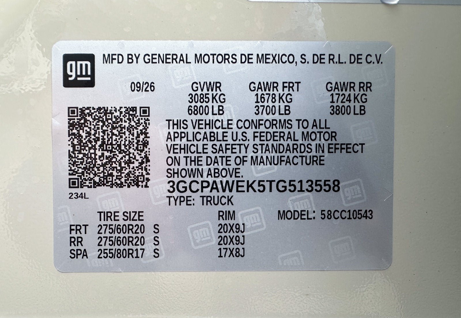 New 2026 Chevrolet Silverado 1500 RST w/ RST Select Package RWD image 13