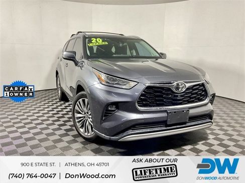Used 2020 Toyota Highlander Platinum image 1