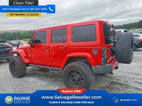 Used 2016 Jeep Wrangler Unlimited Sahara w/ Connectivity Group AWD/4WD image 3