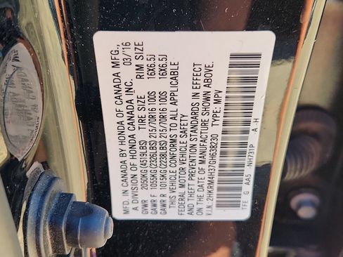 Used 2016 Honda CR-V LX image 18