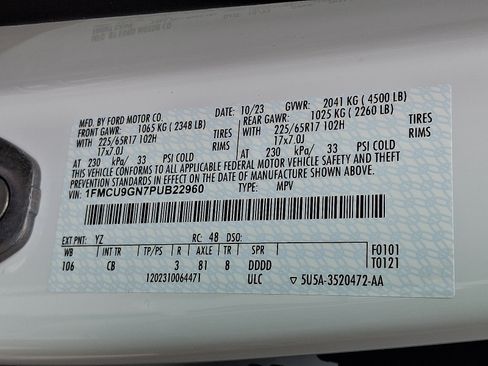 Certified 2023 Ford Escape Active image 27