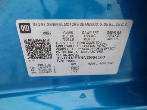 Used 2022 GMC Sierra 1500 Elevation image 50