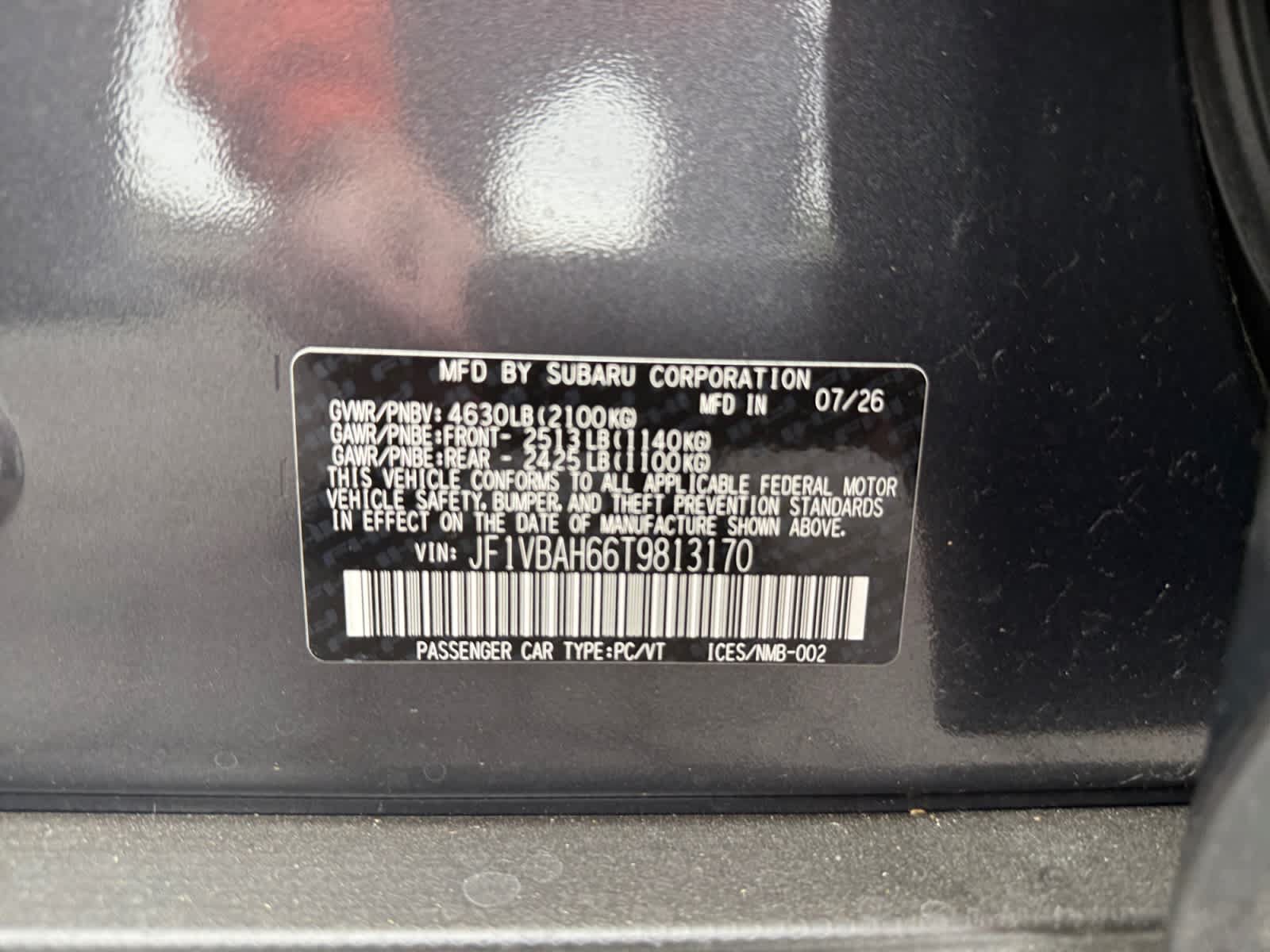 New 2026 Subaru WRX Premium AWD/4WD image 25