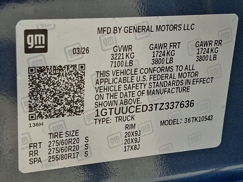 New 2026 GMC Sierra 1500 Elevation w/ Elevation Premium Package AWD/4WD image 10