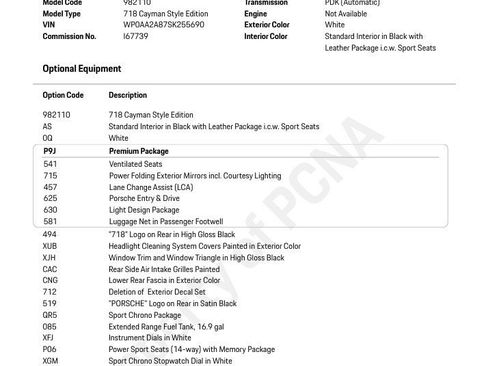Used 2025 Porsche 718 Cayman w/ Sport Chrono Package image 23