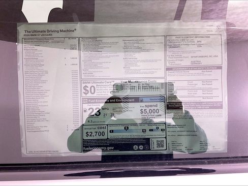 New 2026 BMW X7 xDrive40i w/ M Sport Package image 17