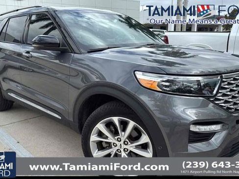 Used 2023 Ford Explorer Platinum w/ Technology Package image 1