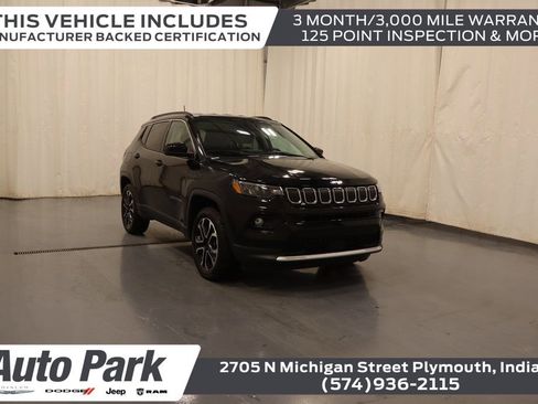 Certified 2022 Jeep Compass Limited image 1
