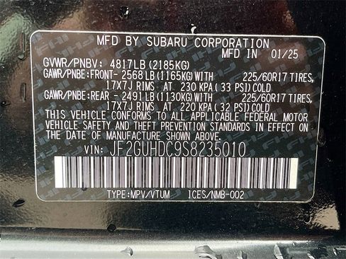 Used 2025 Subaru Crosstrek 2.0i Premium image 31