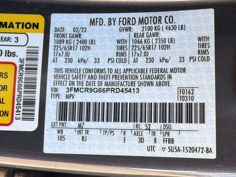Certified 2023 Ford Bronco Sport Heritage w/ Heritage Convenience Package AWD/4WD image 20