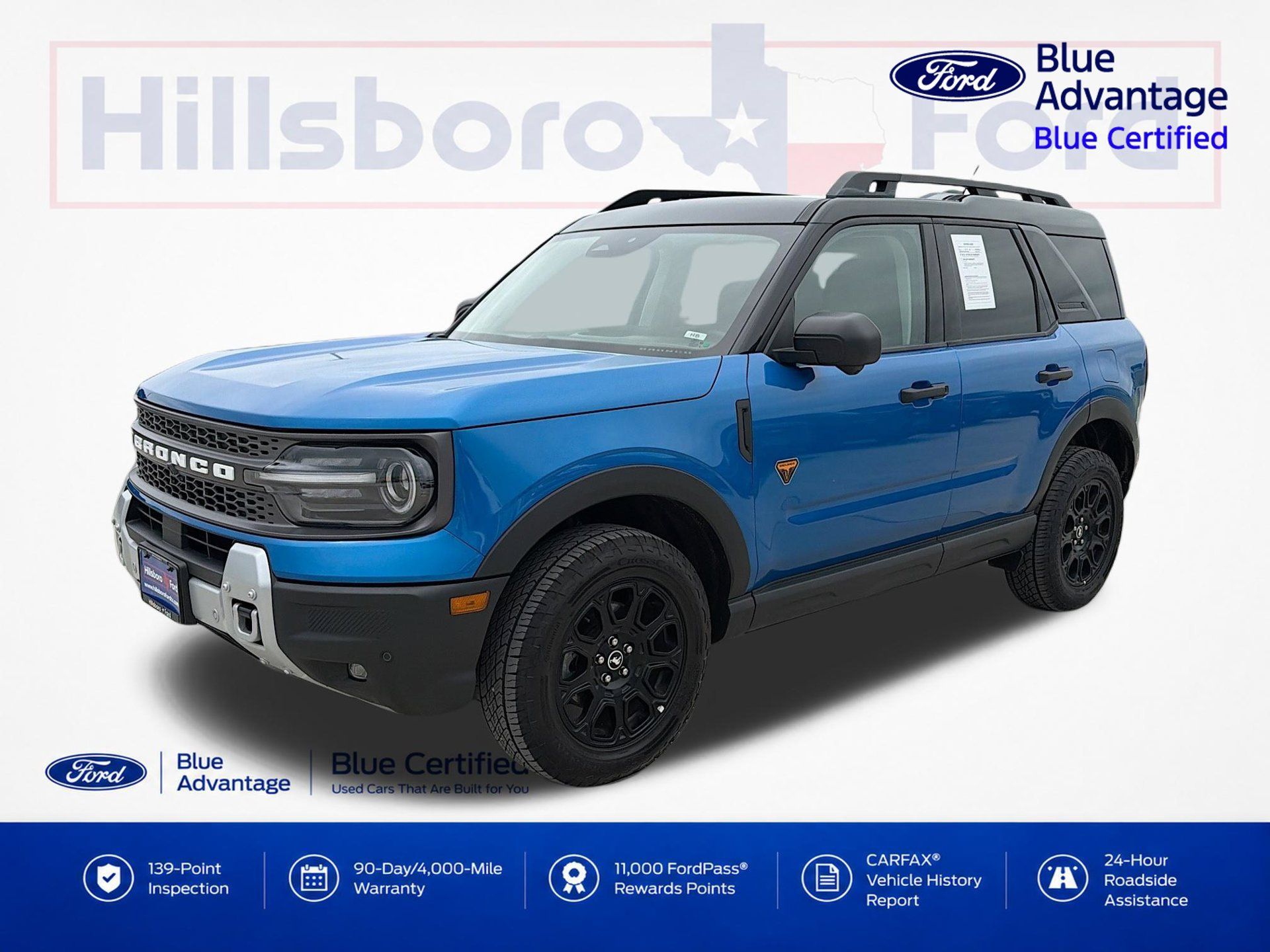 Certified 2025 Ford Bronco Sport Badlands AWD/4WD image 1