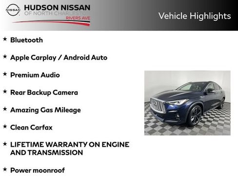 Used 2025 INFINITI QX55 Luxe AWD/4WD image 11