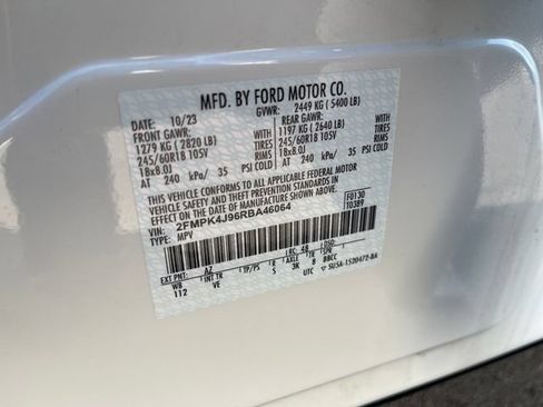 Used 2024 Ford Edge SEL AWD/4WD image 23