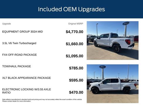 Used 2024 Ford F150 XLT w/ Equipment Group 302A MID image 11