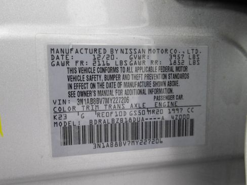 Used 2021 Nissan Sentra S FWD image 45