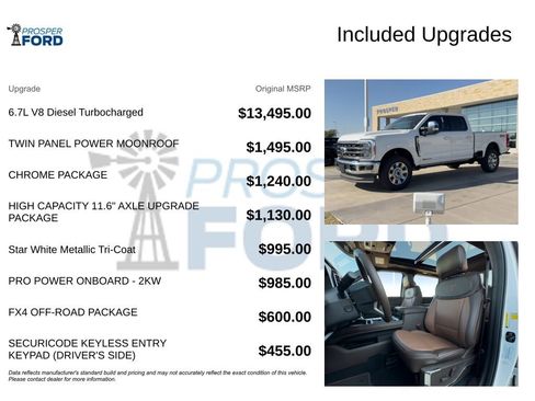 New 2026 Ford F250 King Ranch w/ Chrome Package image 43