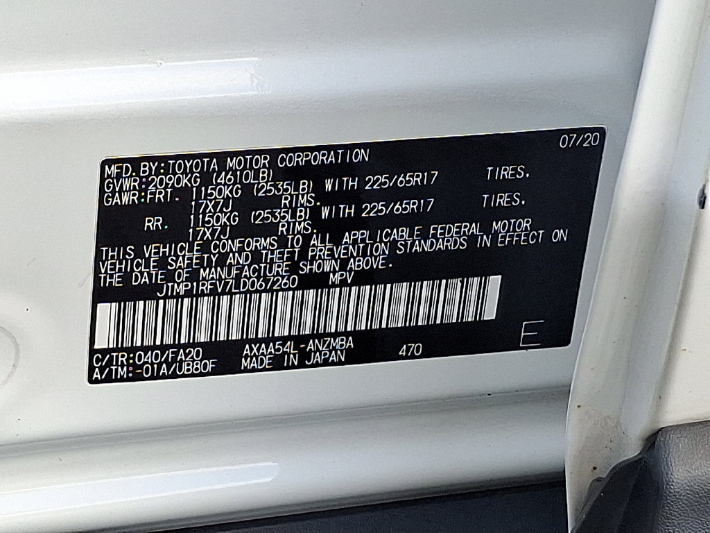 Used 2020 Toyota RAV4 XLE w/ Convenience Package AWD/4WD image 24
