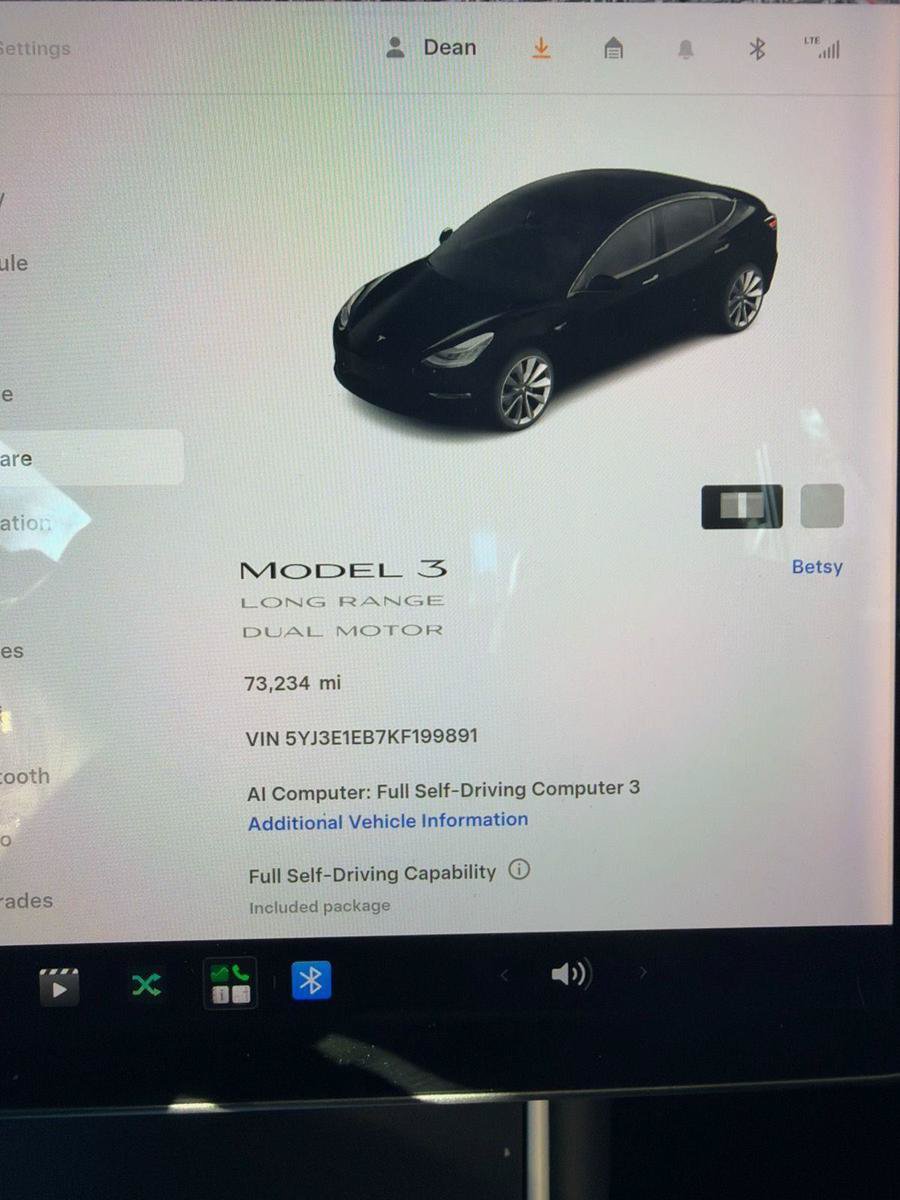 Used 2019 Tesla Model 3 Long Range AWD/4WD image 4
