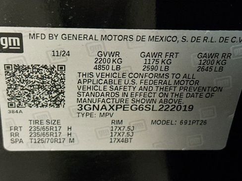 Used 2025 Chevrolet Equinox LT AWD/4WD image 32