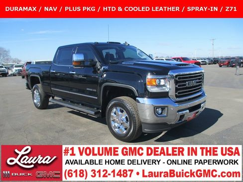 Used 2019 GMC Sierra 3500 SLT w/ Duramax Plus Package image 1