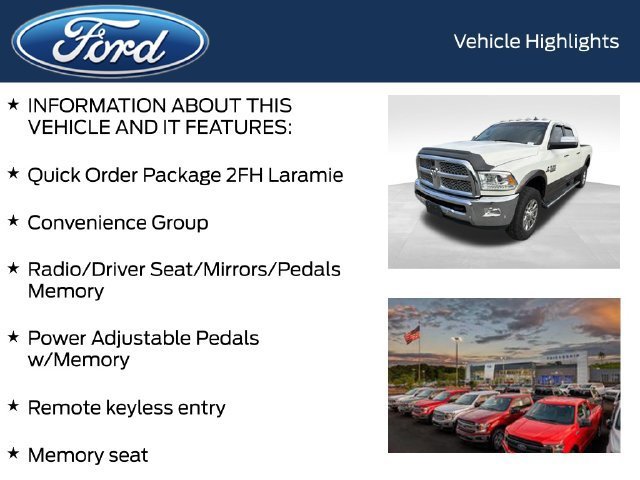Used 2018 RAM 2500 Laramie AWD/4WD image 4