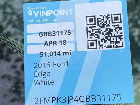 Used 2016 Ford Edge SEL w/ Equipment Group 201A image 3
