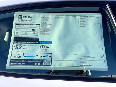 New 2026 Toyota Prius XLE image 22