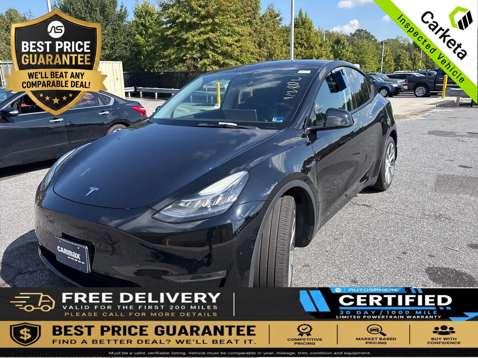Used 2021 Tesla Model Y Long Range AWD/4WD image 1