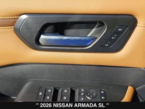 New 2026 Nissan Armada SL w/ Captain's Chari Seat Package image 15