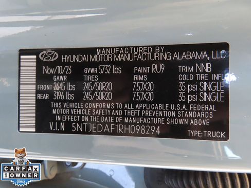 Used 2024 Hyundai Santa Cruz Limited image 30