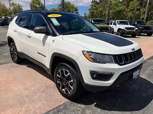 Used 2021 Jeep Compass Trailhawk AWD/4WD image 4