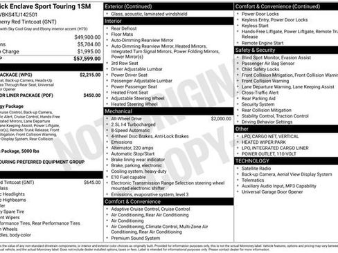New 2026 Buick Enclave Sport Touring w/ Power Package AWD/4WD image 4