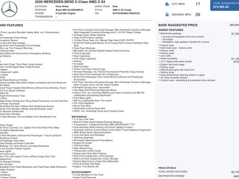 Used 2020 Mercedes-Benz C 63 AMG Coupe image 7