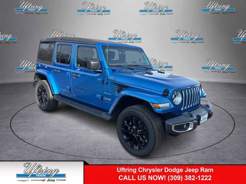 Used 2021 Jeep Wrangler Unlimited Sahara w/ Cold Weather Group image 1