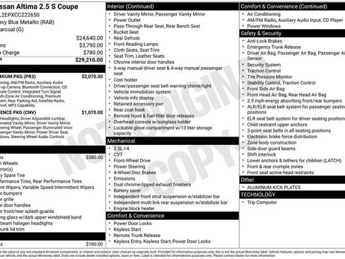 Used 2012 Nissan Altima 2.5 S w/ 2.5S Premium Pkg image 2