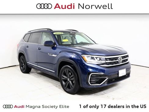 Used 2021 Volkswagen Atlas SE w/ Panoramic Sunroof Package image 1
