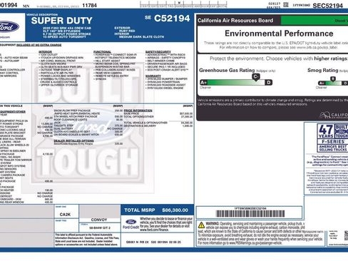 Used 2025 Ford F350 XLT w/ Black Appearance Package AWD/4WD image 2