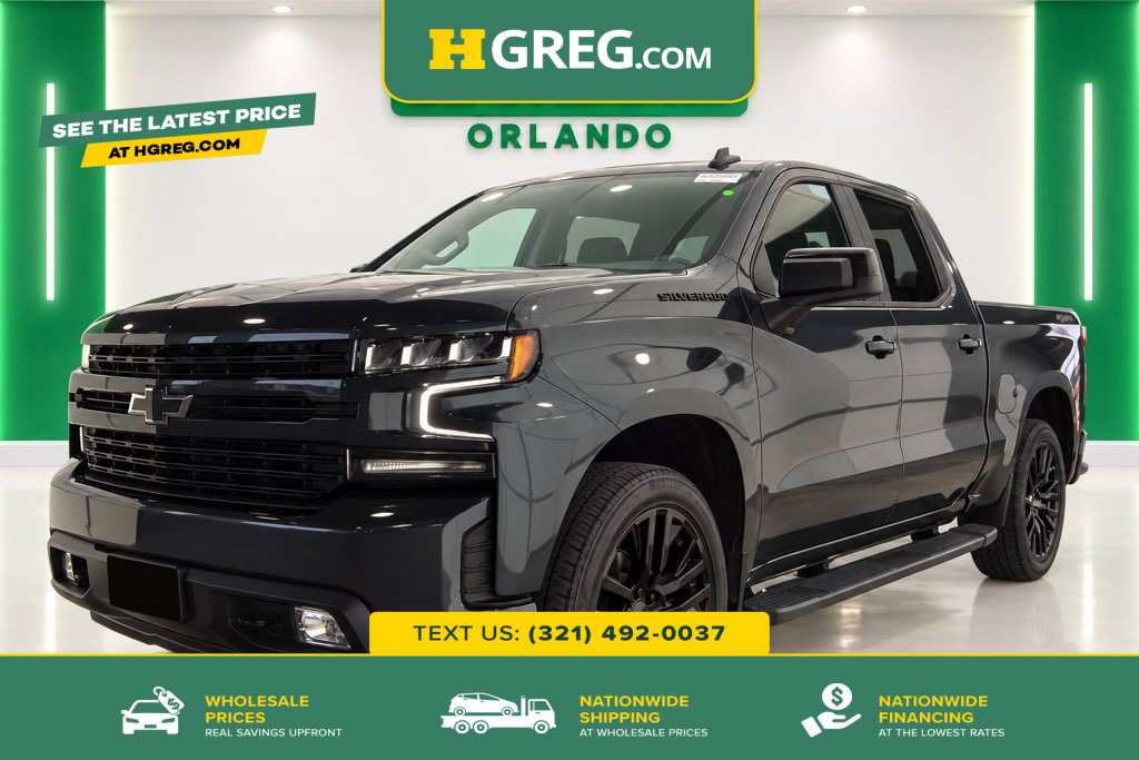 Used 2021 Chevrolet Silverado 1500 RST w/ Bed Protection Package AWD/4WD image 1