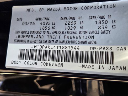 New 2026 MAZDA MAZDA3 s Sport FWD image 21