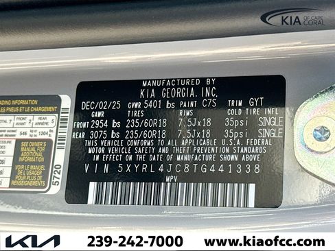 New 2026 Kia Sorento S image 40